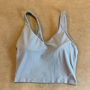 Light blue Lululemon size 2 align tank top